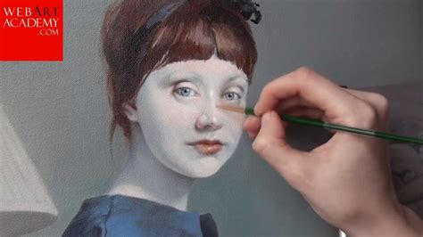 How To Paint A Realistic Portrait Oil Painting Techniques Youtube
