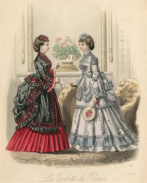 Le Toilette De Paris 1870 Victorian Era Fashion Fashion History