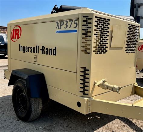 Used Ingersoll Rand Xp375 Diesel Air Compressor 375 338890ugn080