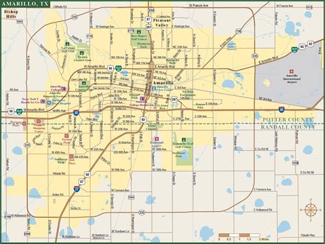 Amarillo Map Of Texas Business Ideas 2013 Printable Map Of Amarillo