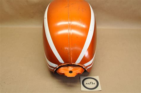 Nos Honda Cl100 K1 Cl100 S Gas Tank Topaz Orange 17500 108 770 Ff Nos