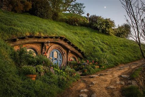 Hobbiton The Hobbit Hobbit House Fantasy Places