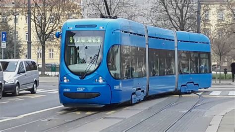 Končar NT 2300 Low Floor Tram-Future Tram for Liepaja,Latvia (Filmed in Zagreb,Croatia) : Trams