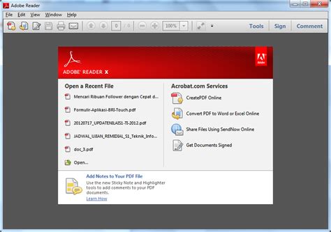 Free Download: Adobe Reader X 10.1.3 FREE DOWNLOAD
