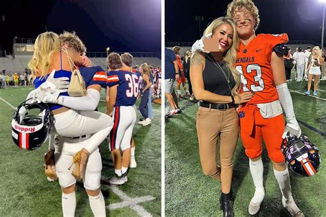 Proud Mom Claps Back After Photo Of Her Hugging Son Post Game Raises Eyebrows Bored Panda