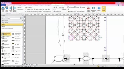 Cadplanners Visio Floor Plan Demonstration Video Youtube