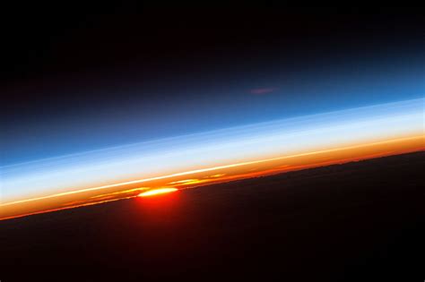 Sunrise From The International Space Station Planets And Moons