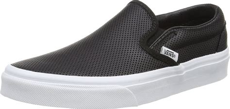 Buy Vans Slip On Perf Leather Black From £7000 Today Best Deals On