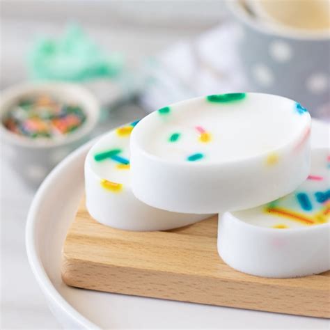 Fun Confetti Soap For Kids Essential Oil Soap Recipe