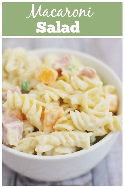Stir the macaroni so that it is not sticking together. Macaroni Salad in 2020 | Layered salad recipes, Macaroni ...