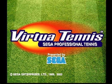 Virtua Tennis Screenshots For Dreamcast Mobygames