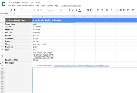 Pull Data From Google Analytics To Google Sheets Automatically Chrunos