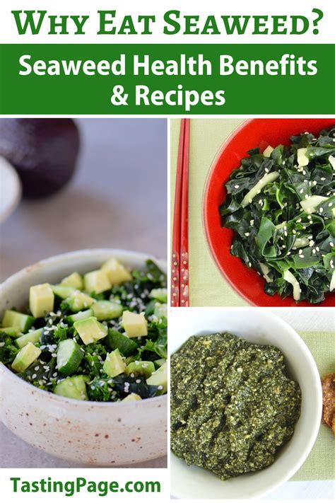 Seaweed Health Benefits And Recipes — Tasting Page