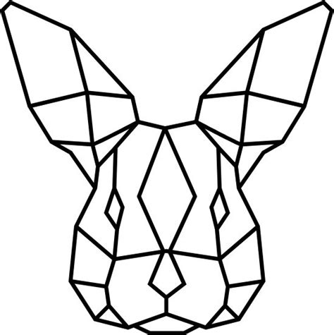 Geometric Rabbit Graphic Illustrations Free Graphics And Vectors