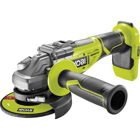 ryobi one 18v brushless angle grinder skin only bunnings warehouse