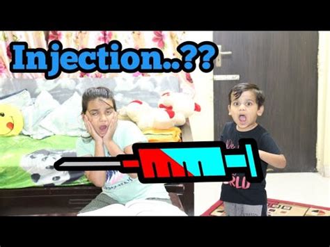 Chote Bhai Ne Kyu Lagaya Injection Injection Wala Cartoon Ginni Bani Doctor Cartoon Youtube