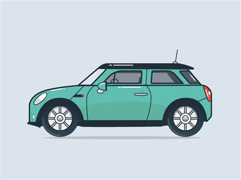 Mini Cooper By Thao On Dribbble