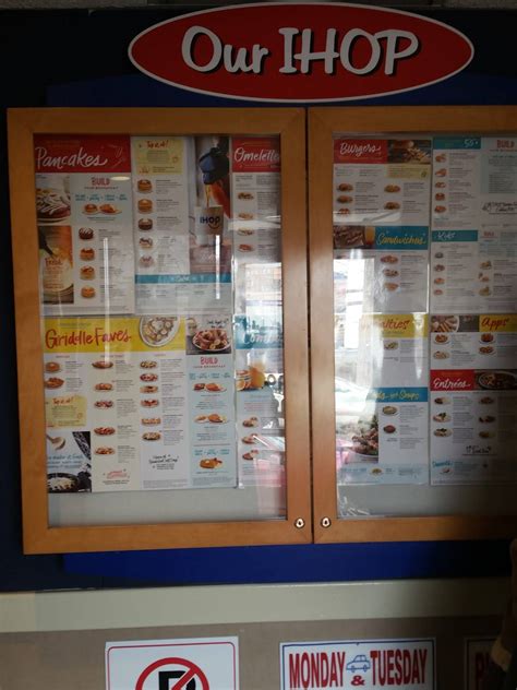 Menu at IHOP restaurant, Mount Vernon, 817 Allerton Ave
