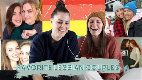 reacting to your favorite lgbtq lesbian couples samandalyssa youtube