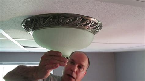 More than just a busted light bulb below your ceiling fan? How to install an LED ceiling light ; and remove the old ...