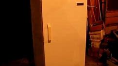 Nice Looking Upright Frigidaire Frost Free Commercial Freezer Needs Recharged