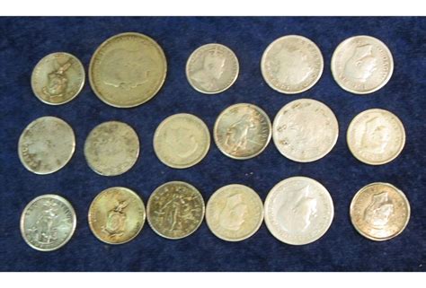 1417 17 Old Foreign Silver Coins Various Grades