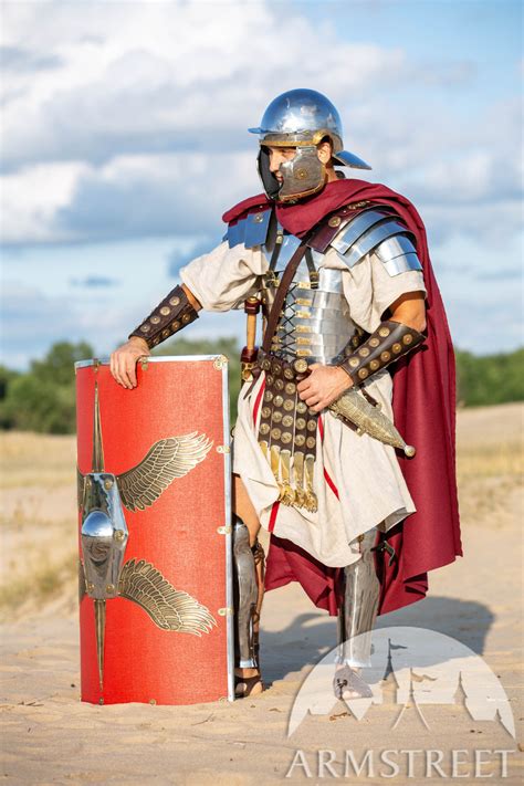 Roman Armor Stainless Steel Lorica Full Set Cassius For Sale