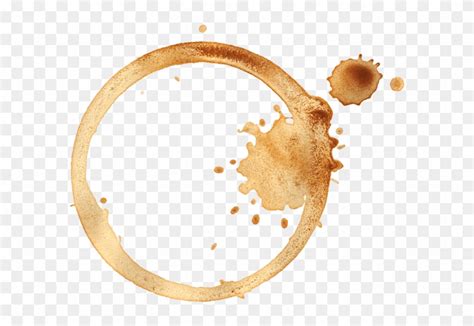 Pin the clipart you like. Coffee Mug Stain Transparent, HD Png Download - 600x516 ...