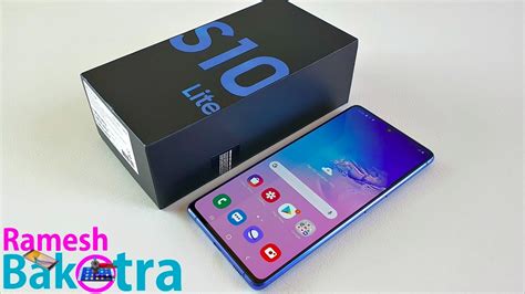 Samsung Galaxy S10 Lite Unboxing And Full Review Youtube