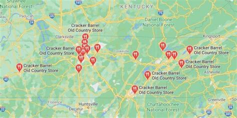 How Many Cracker Barrels Are In The United States