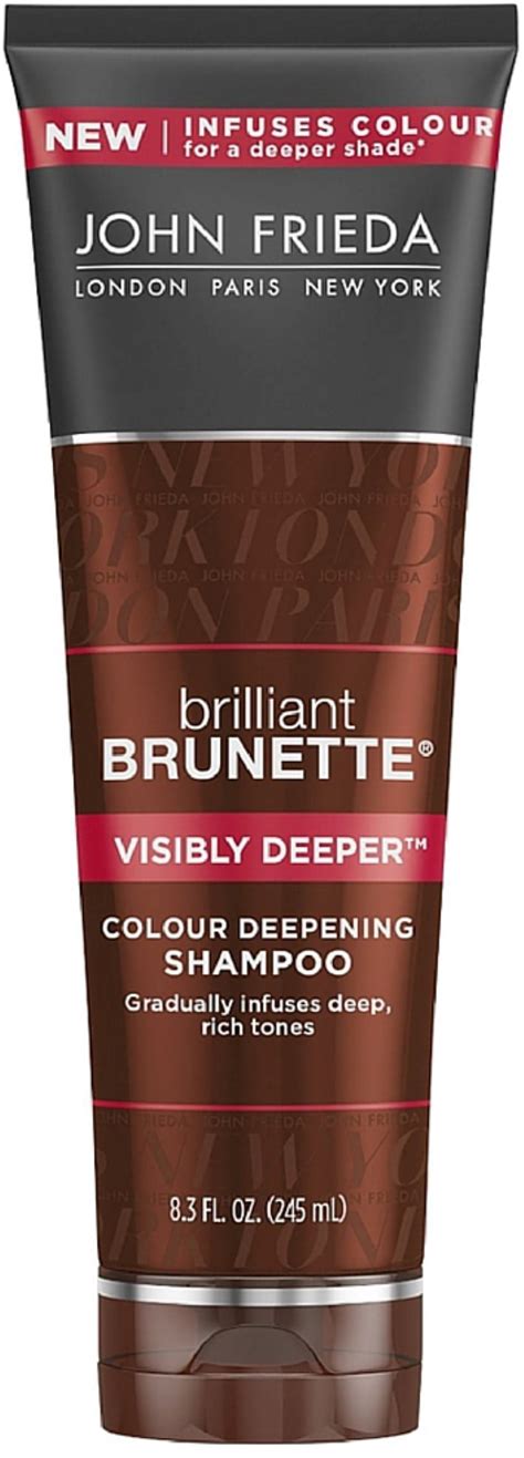 John Frieda Brilliant Brunette Colour Deepening Shampoo Visibly Deeper