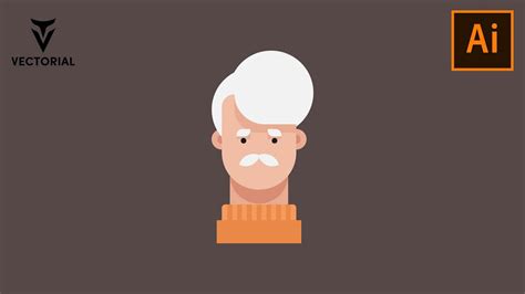 Flat Character Design In Adobe Illustrator Step By Step Drawing