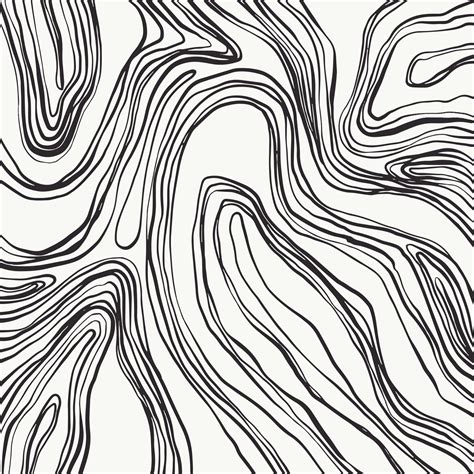 Seamless Pattern With Hand Drawn Curve Lines Vector Design 5473951