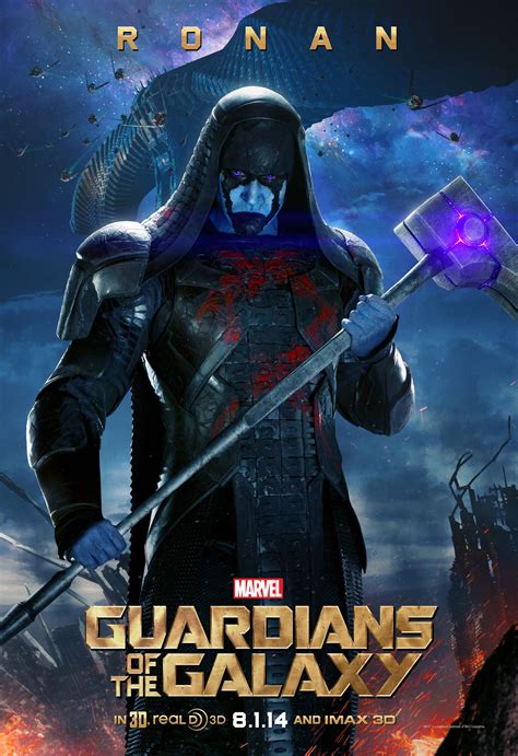 Lee Pace As Ronan The Accuser In Guardians Of The Galaxy Marvel