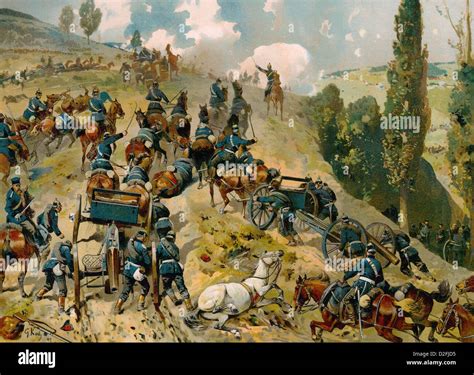 Battle Of Spicheren Or Battle Of Forbach 6 August 1870 Franco
