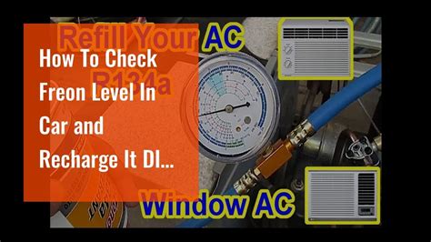 How To Check Freon Level In Car And Recharge It Diy Guide Youtube