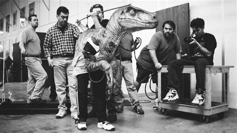 Jurassic Park Iii Raptor Suit Rehearsal Behind The Scenes Youtube