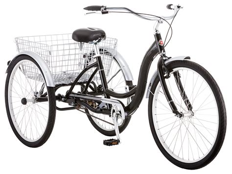 Adult Schwinn Tricycle Three Wheeled Trike Mens Womens Bicycle Red Mint Green Blue Silver Grey