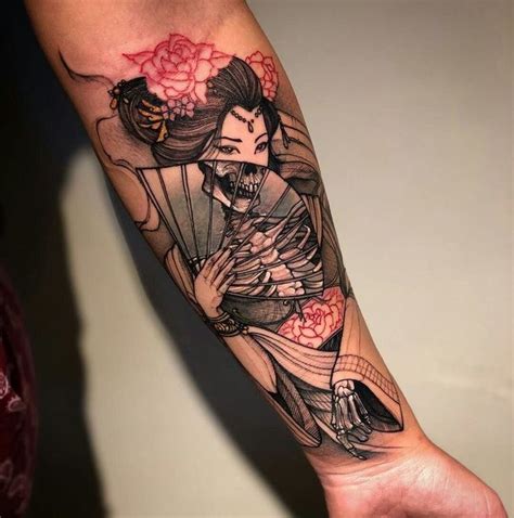 Geisha Tattoo Meaning Photos Sketches And Examples