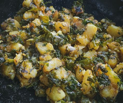 Sauteed Potatoes With Kale Recipe From Bowl To Soul