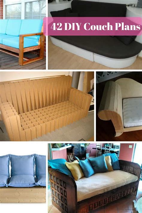 42 DIY Sofa Plans [Free Instructions] – MyMyDIY | Inspiring DIY
