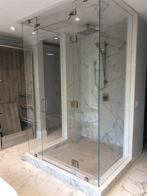 hinged shower glass door showerlagoon