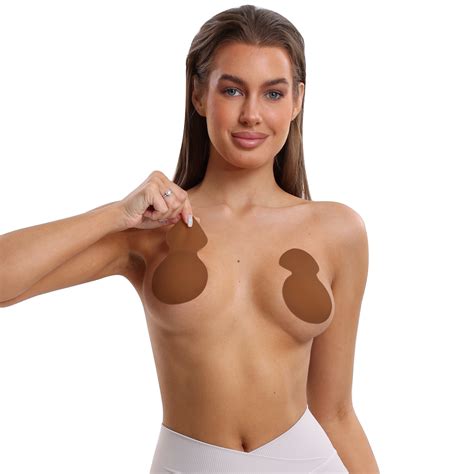 Niidor Women S Reusable Nipple Covers Stickers Breast Lift Pasties