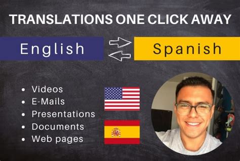 Translate English To Spanish And Vice Versa By Emmanuelbaltaza Fiverr