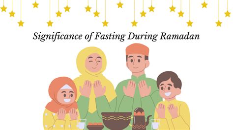 The Benefits Of Fasting During Ramadan Explain The Significance Of