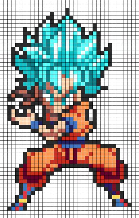 11 Ideas De Goku Pixel Dibujo De Goku Dibujos Pixelados Arte Images