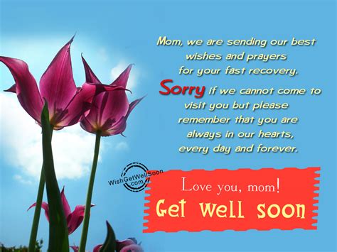 Get Well Soon Dear Mom