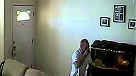 burglar breaking into home in seminole ok on 4 1 13 youtube