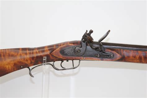 Flintlock American Long Rifle Candr Antique 001 Ancestry Guns