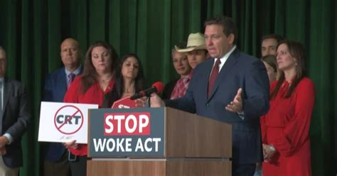 Desantis Says Stop Woke Act Allows Parents To Sue Schools For